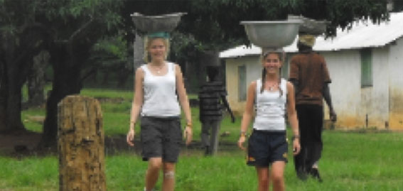 Goviefe – Ghana: Rosie and Fran